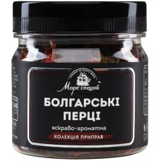 БАНОЧКА Приправа "Суміш болгарських перців" 50г/12 шт.ящ.ТМ"Море спецій"
